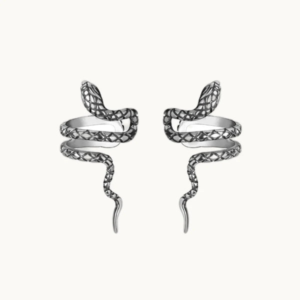 Boucle d'oreille sans trou serpent cartilage - Femme - Argent 925