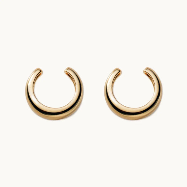 Boucle d'oreille cartilage sans trou anneau épais - Femme - Argent 925